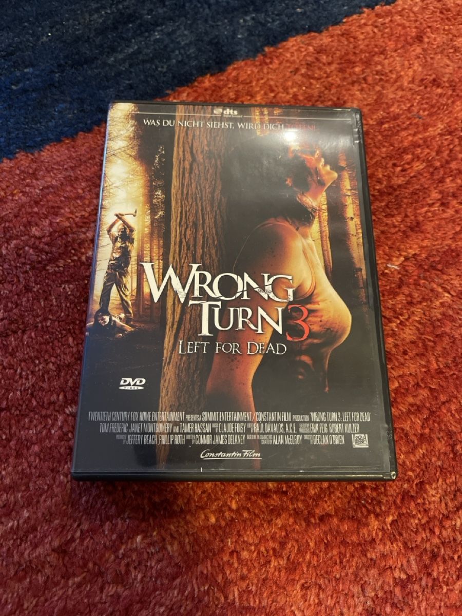 Tous les DVDs: Wrong Turn 3 - Left For Dead - DVD - Top Zustand! – D'occasion à Unterkulm par AnoliOccasion